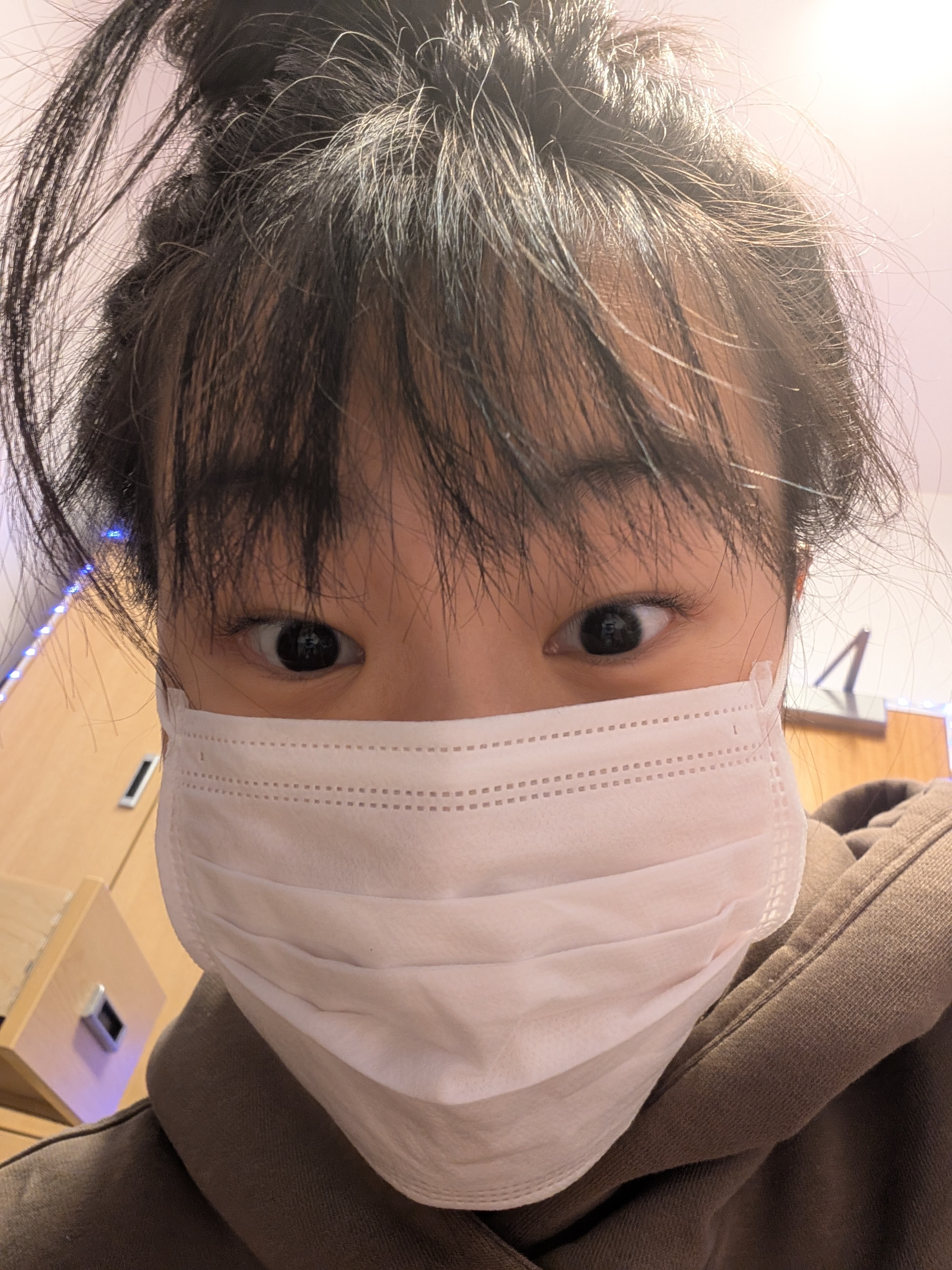 Selfie with Dust Mask