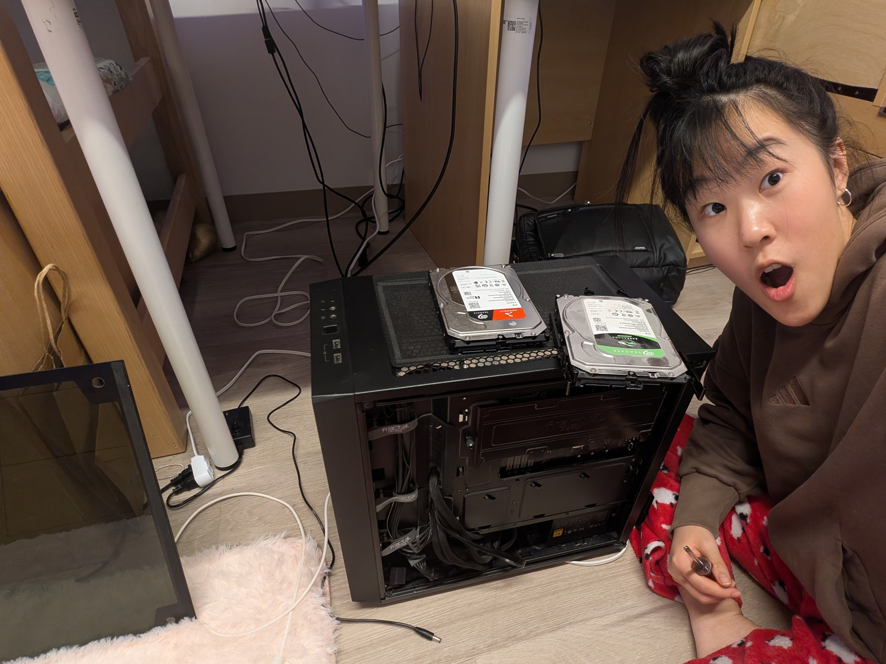 Me with the Computer I Built